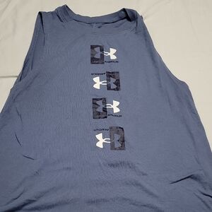 Under Armour Blue Sleeveless Shirt